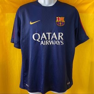 Nike Barcelona Soccer Jersey Size XL